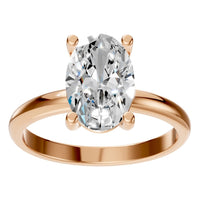 RI-7657 Rose Gold Ring SET - Front View