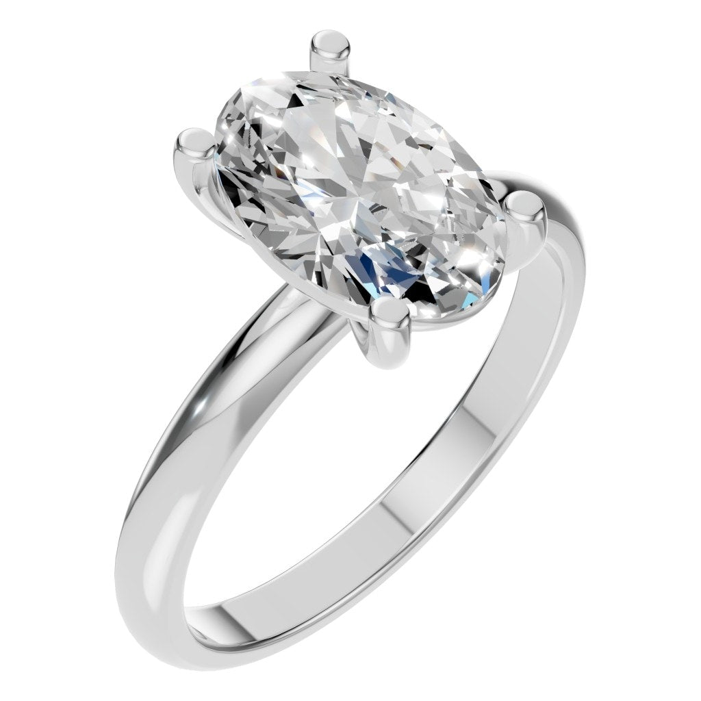 RI-7657 White Gold Ring SET - Main View