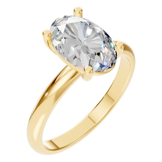 RI-7657 Yellow Gold Ring SET - Main View