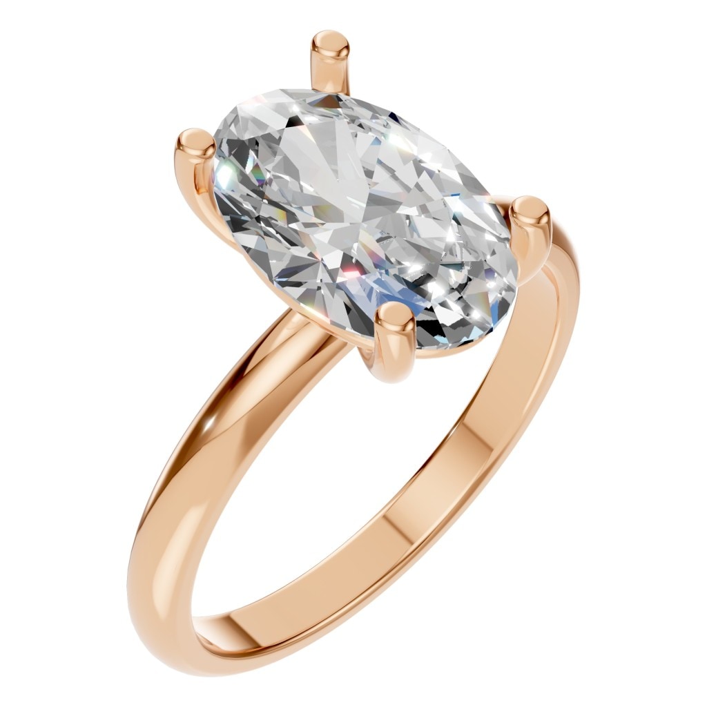 RI-7657 Rose Gold Ring SET - Main View