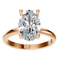 RI-7657 Rose Gold Ring SET - Front View