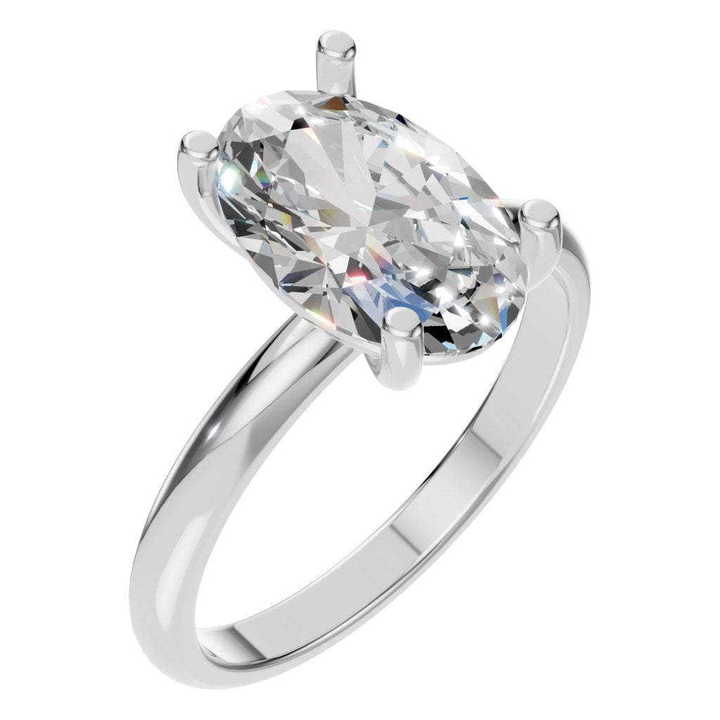 RI-7657 White Gold Ring SET - Main View