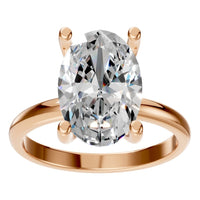 RI-7657 Rose Gold Ring SET - Front View
