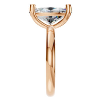 RI-7657 Rose Gold Ring SET - Side View