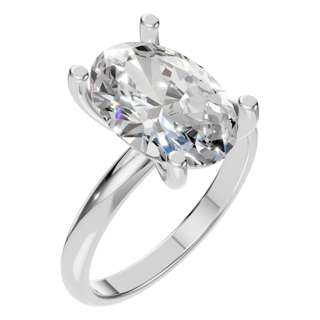 RI-7657 White Gold Ring SET - Main View