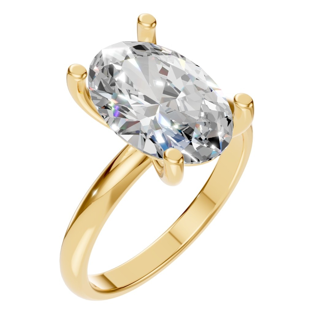 RI-7657 Yellow Gold Ring SET - Main View