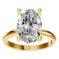 RI-7657 Yellow Gold Ring SET - Front View