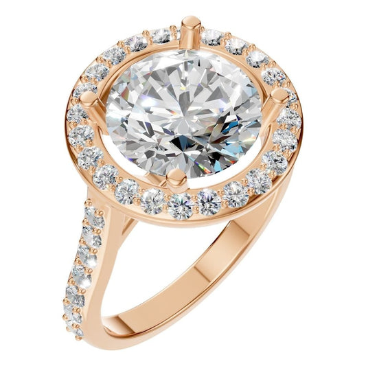 RI-7694 Rose Gold Ring SET - Main View