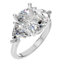 RI-7733 White Gold Ring SET - Main View