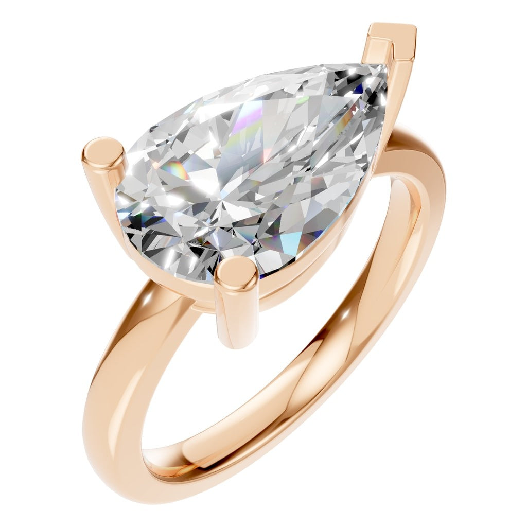 RI-7928 Rose Gold Ring SET - Main View