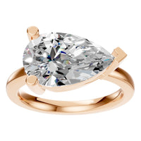 RI-7928 Rose Gold Ring SET - Front View