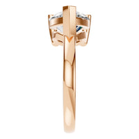 RI-7928 Rose Gold Ring SET - Side View