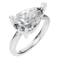 RI-7928 White Gold Ring SET - Main View