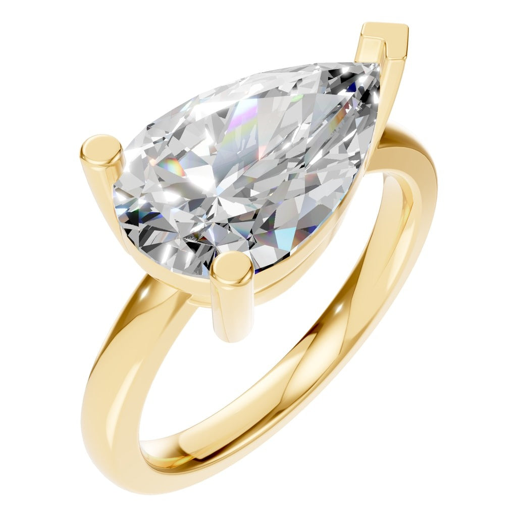 RI-7928 Yellow Gold Ring SET - Main View