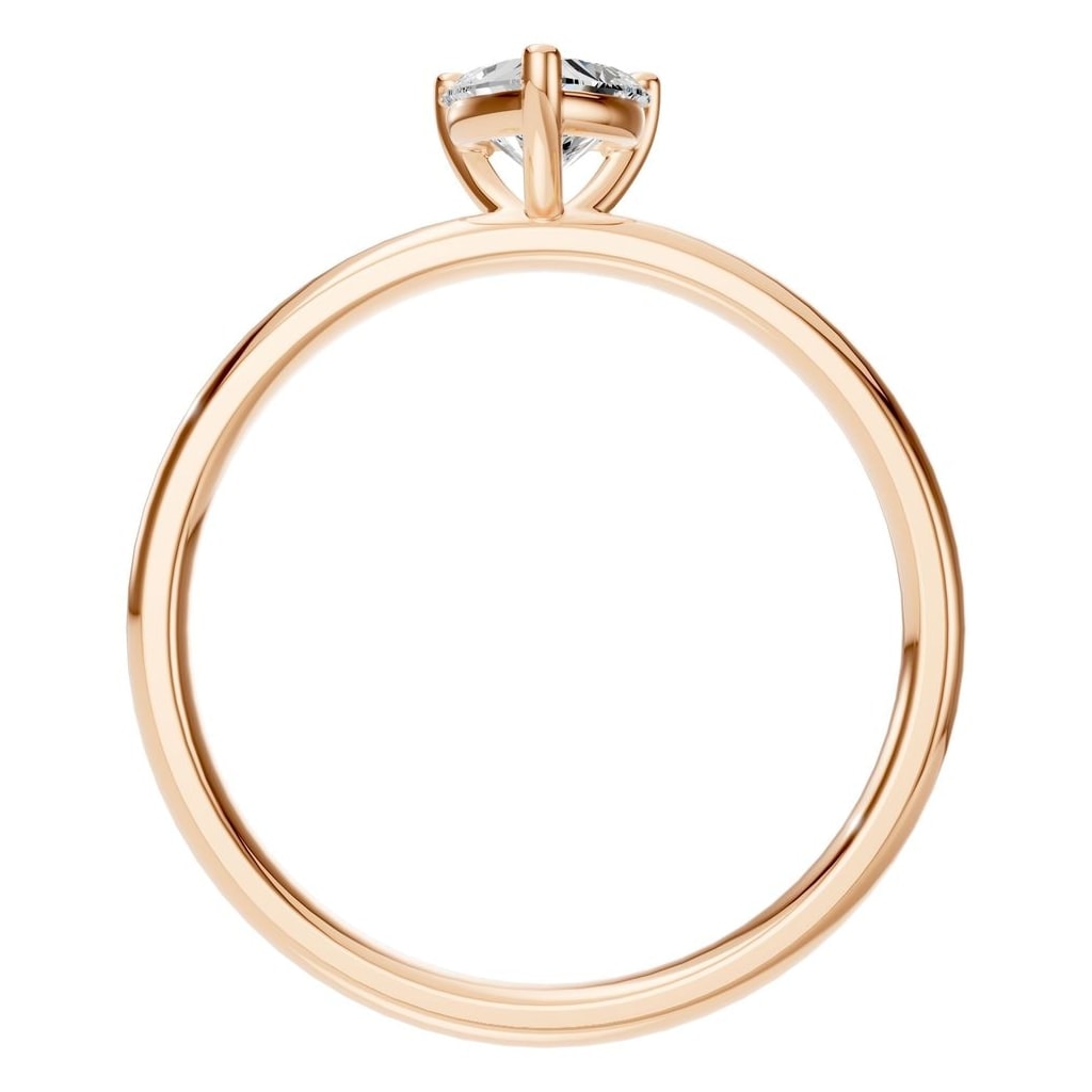 RI-7942 Rose Gold Ring SET - Top View