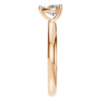 RI-7942 Rose Gold Ring SET - Side View