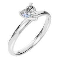 RI-7942 White Gold Ring SET - Main View