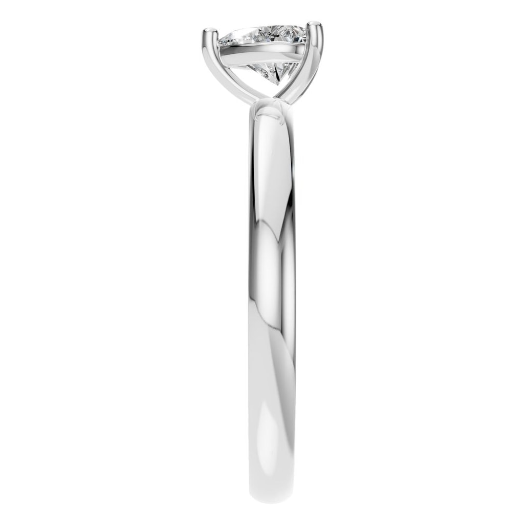 RI-7942 White Gold Ring SET - Side View