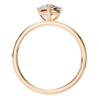 RI-7942 Rose Gold Ring SET - Top View