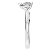 RI-7942 White Gold Ring SET - Side View
