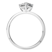 RI-7942 White Gold Ring SET - Top View