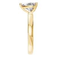 RI-7942 Yellow Gold Ring SET - Side View