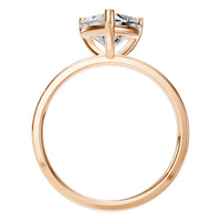 RI-7942 Rose Gold Ring SET - Top View