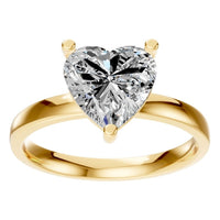 RI-7942 Yellow Gold Ring SET - Front View