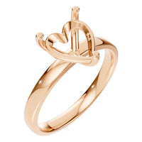 RI-7942 Rose Gold Ring UNSET - Main View
