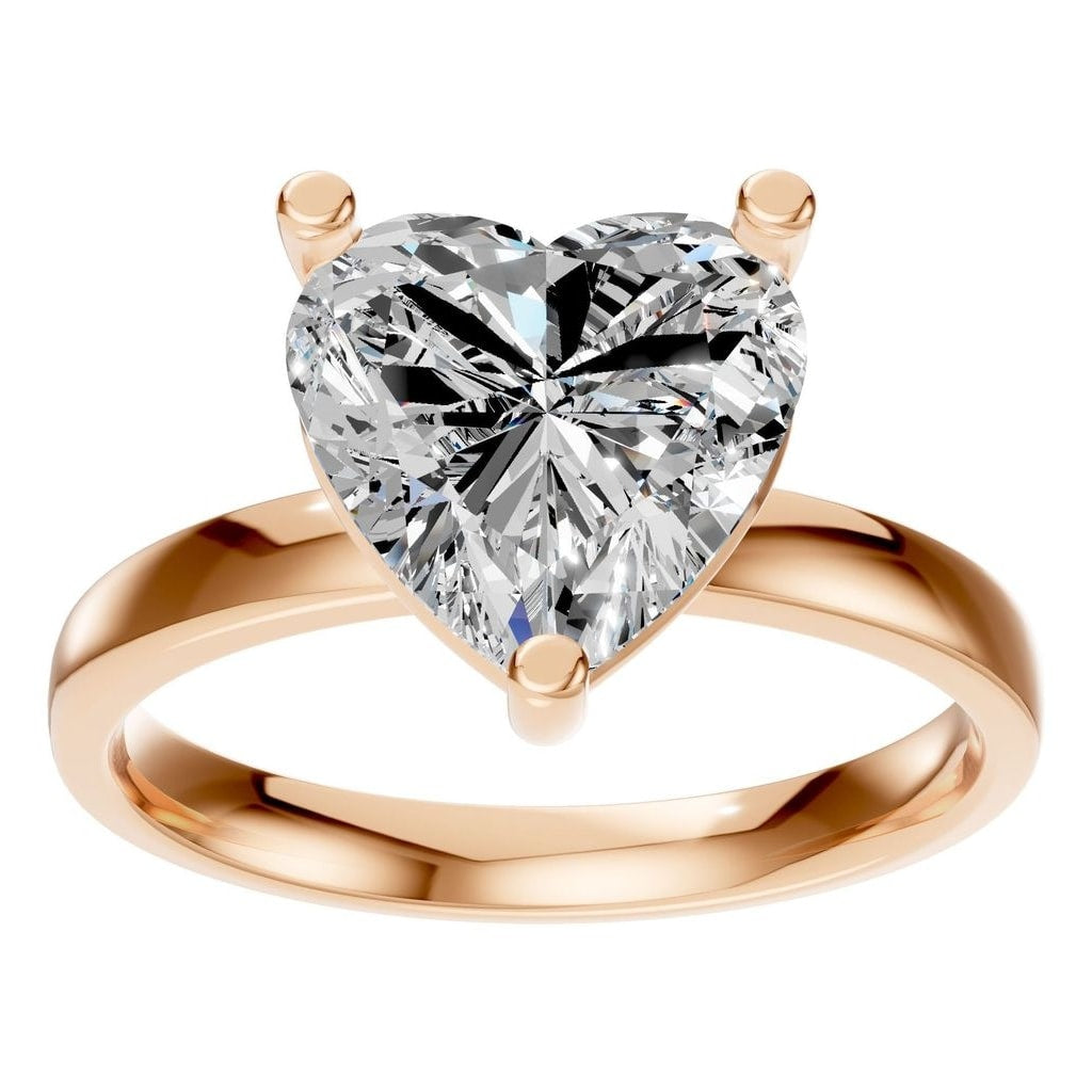 RI-7942 Rose Gold Ring SET - Front View