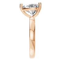 RI-7942 Rose Gold Ring SET - Side View