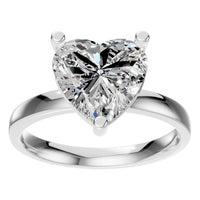RI-7942 White Gold Ring SET - Front View