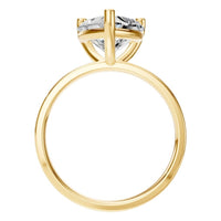 RI-7942 Yellow Gold Ring SET - Top View