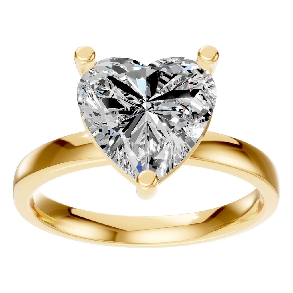 RI-7942 Yellow Gold Ring SET - Front View