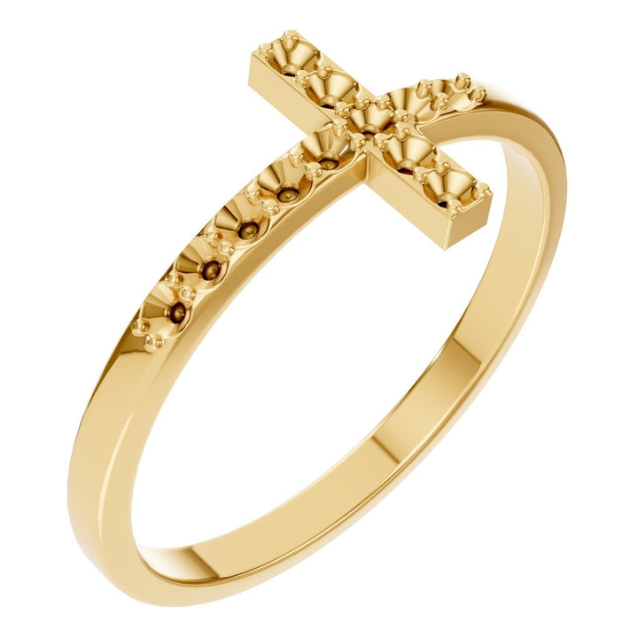 Cross Ring Mounting - Round 1.50-1.60mm