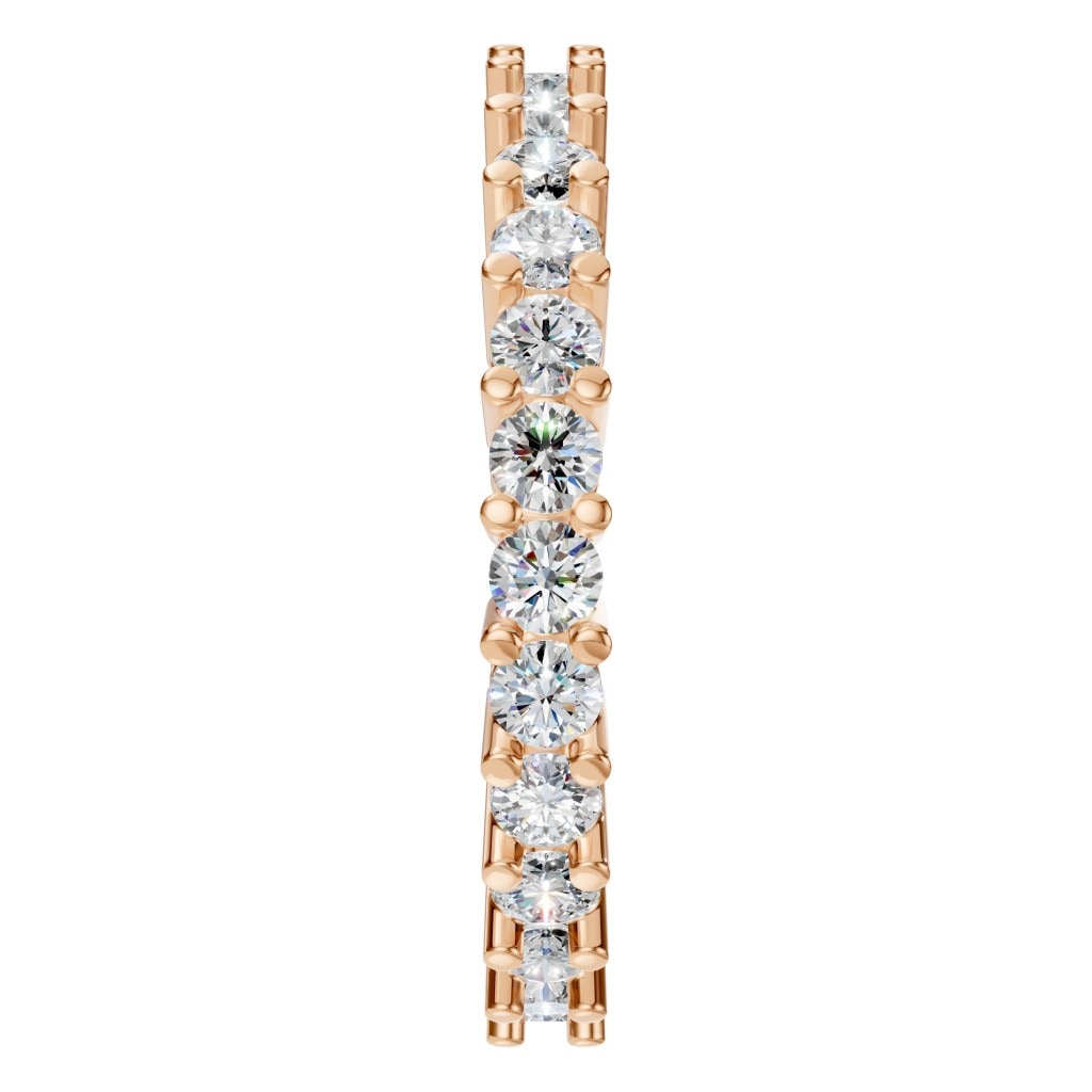 RI-8213 Rose Gold Ring SET - Side View