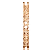 RI-8213 Rose Gold Ring UNSET - Side View