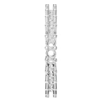 RI-8213 White Gold Ring UNSET - Side View