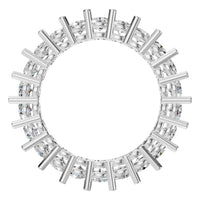 RI-8213 White Gold Ring SET - Top View