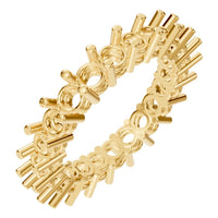 RI-8213 Yellow Gold Ring UNSET - Main View