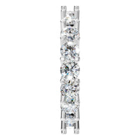 RI-8213 White Gold Ring SET - Side View