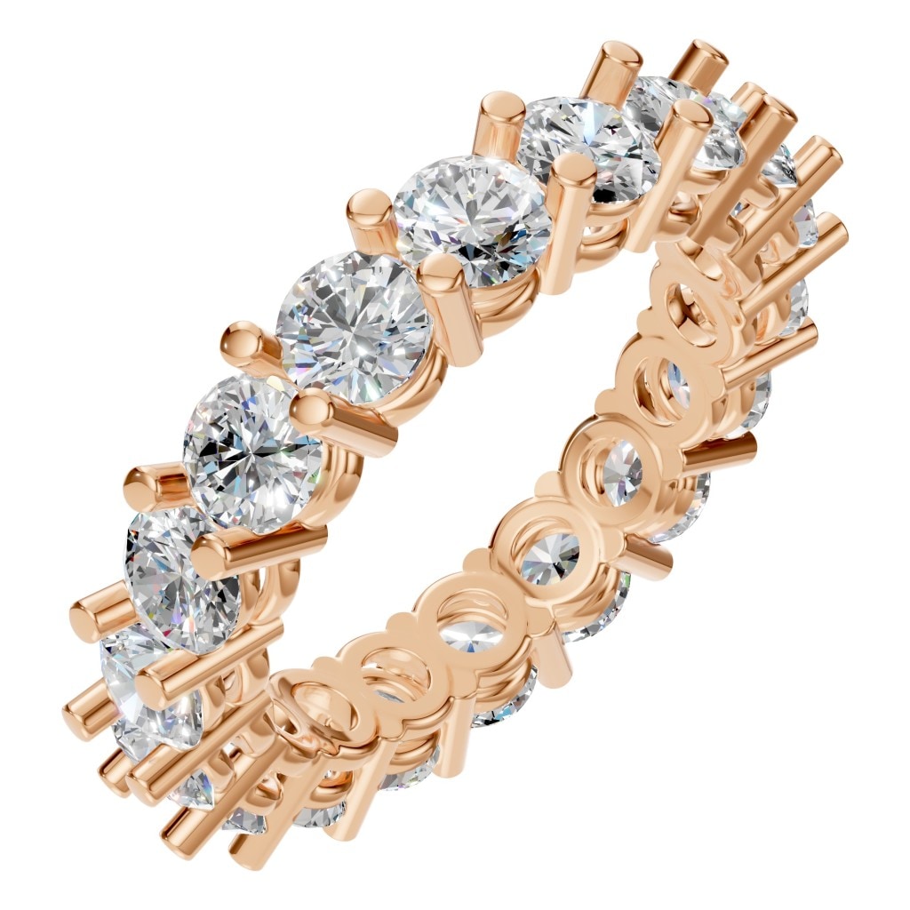 RI-8213 Rose Gold Ring SET - Main View