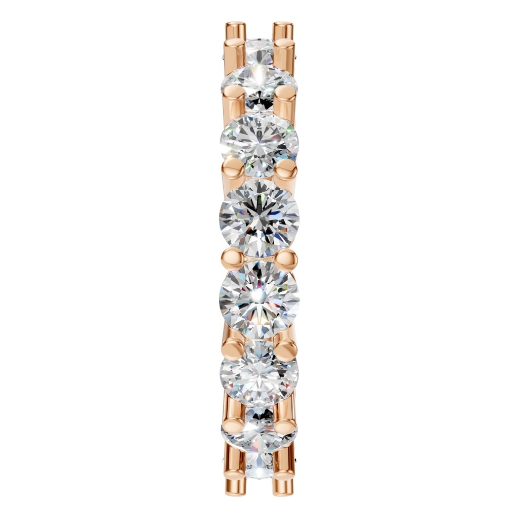 RI-8213 Rose Gold Ring SET - Side View