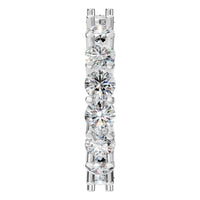 RI-8213 White Gold Ring SET - Side View