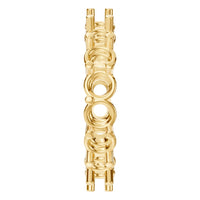 RI-8213 Yellow Gold Ring UNSET - Side View