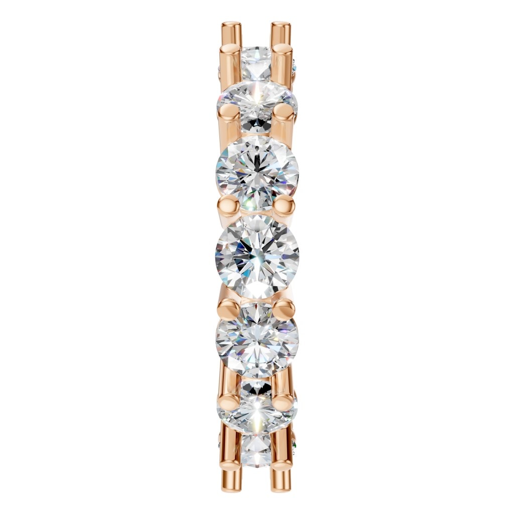 RI-8213 Rose Gold Ring SET - Side View