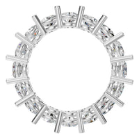 RI-8213 White Gold Ring SET - Top View