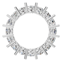 RI-8213 White Gold Ring SET - Top View