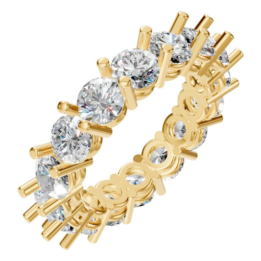 RI-8213 Yellow Gold Ring SET - Main View