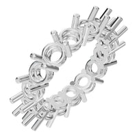 RI-8213 White Gold Ring UNSET - Main View
